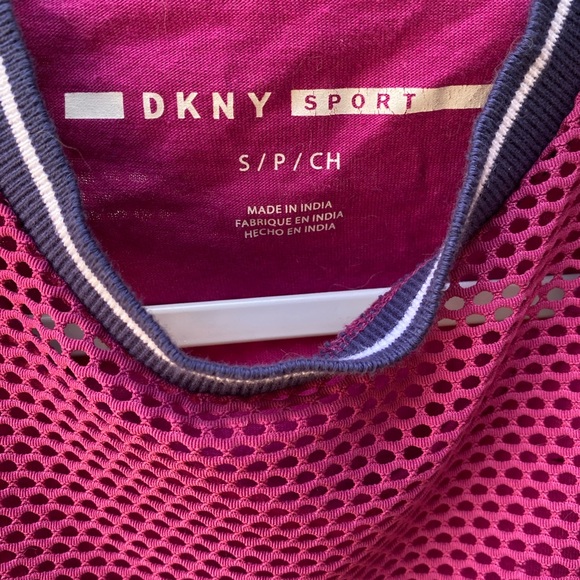 DKNY Mesh Active Top - Picture 3 of 6